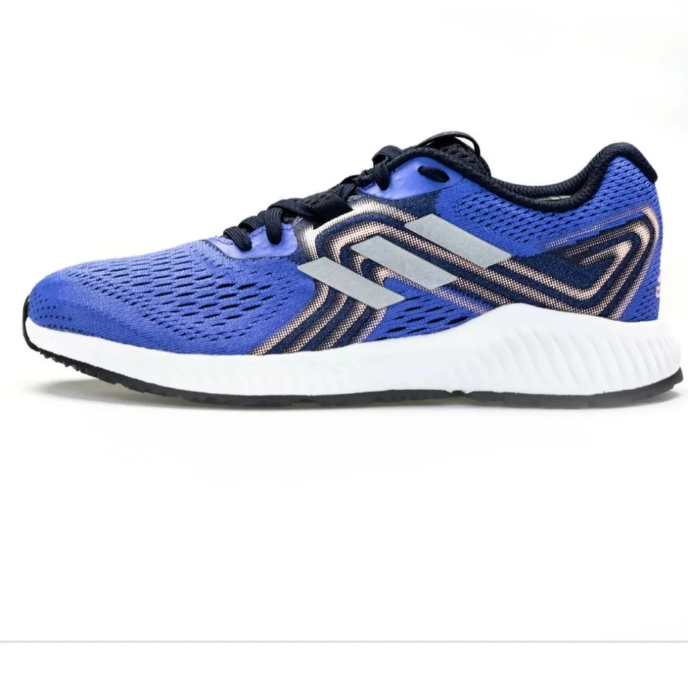 Adidas Aerobounce 2 Running Shoes Lilac/Silver Women's 10 AQ0540 Sneakers Gym - Picture 1 of 12